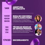 programação agosto lilás