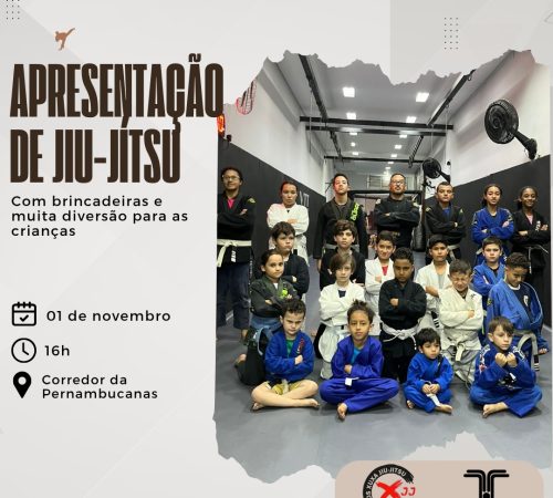 Taubaté Shopping recebe apresentação inédita de Jiu-Jitsu Kids neste sábado (1)