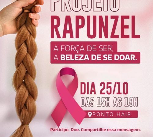Taubaté Shopping recebe ação solidária para doação de mechas de cabelo para pacientes em tratamento oncológico
