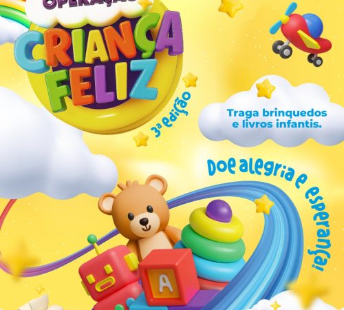 Operação Criança Feliz: Taubaté Shopping promove ação para arrecadar brinquedos durante o mês de outubro