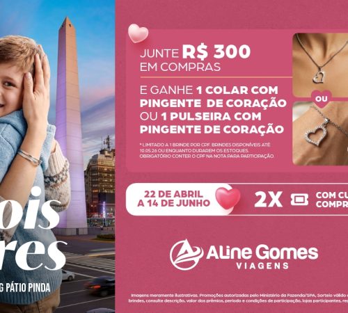 Shopping Pátio Pinda lança campanha promocional com ação compre e ganhe e sorteio de uma viagem para Buenos Aires