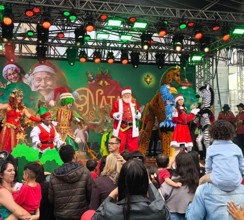Chegada do Papai Noel e aniversário do Taubaté Shopping marcam fim de semana de celebração