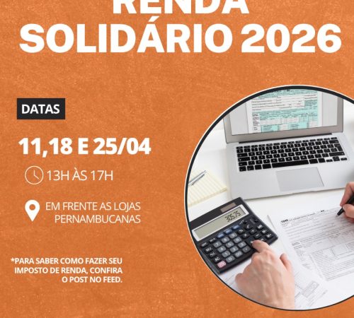 Segundo dia de orientação gratuita sobre Imposto de Renda acontece no Taubaté Shopping neste sábado (18)