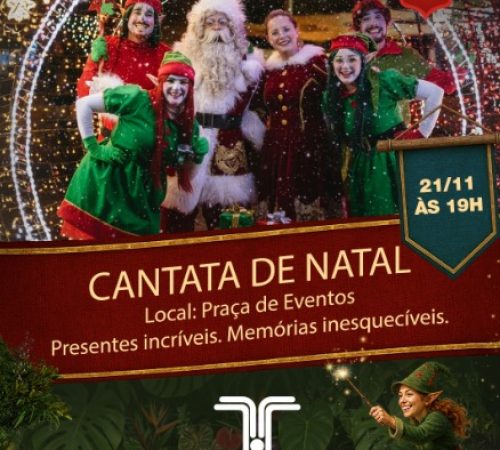 Natal chega ao Taubaté Shopping com oficinas, teatro e personagens natalinos