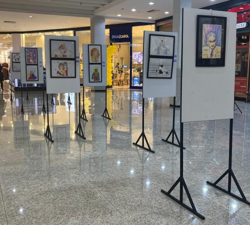 Exposição de Artes Visuais Monteiro Lobato segue no Taubaté Shopping até 30 de abril