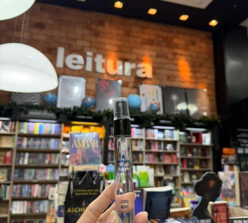 Perfume para livros vira tendência entre consumidores da Livraria Leitura no Taubaté Shopping