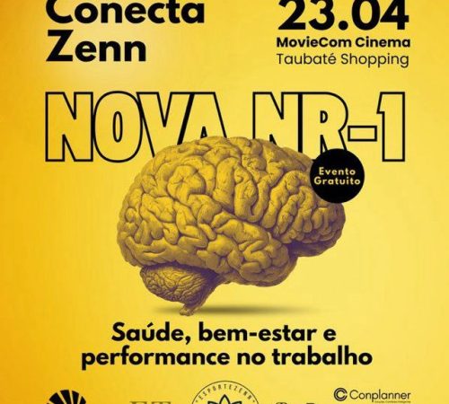 2ª edição do Conecta Zenn discute as atualizações da NR-1 em evento no Taubaté Shopping