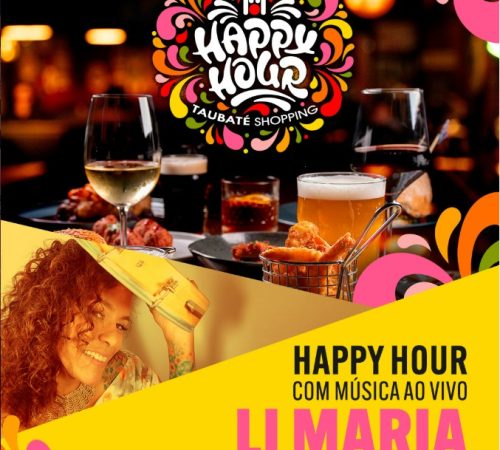 Ritmos e estilos da Música Popular Brasileira vão marcar a 1ª edição do Happy Hour do Taubaté Shopping nesta quinta (7)